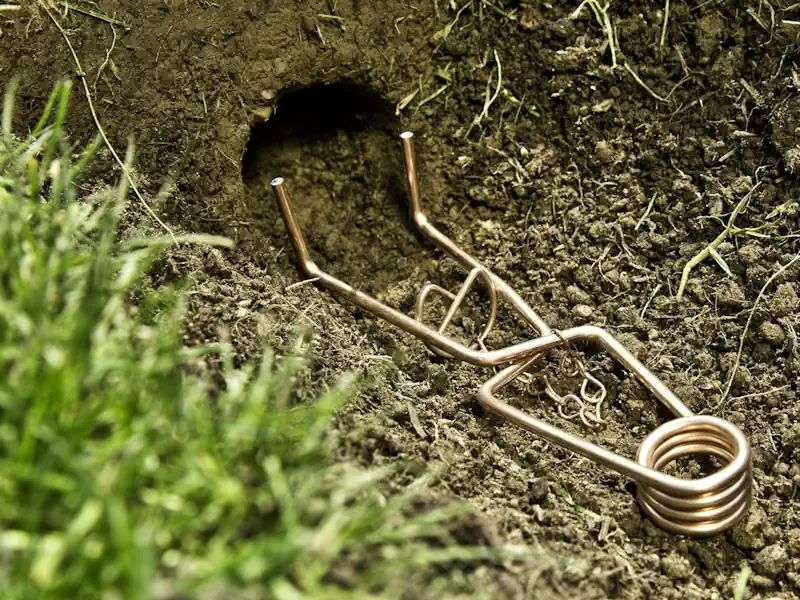 Pièges mécaniques à taupes utilisés par notre taupier à Gouex